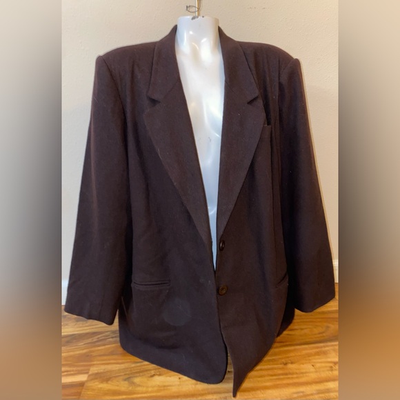 Private Concepts Vintage Wool Blazer Jacket - Picture 7 of 8